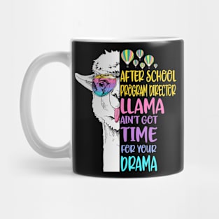 After School Program Director Llama Mug